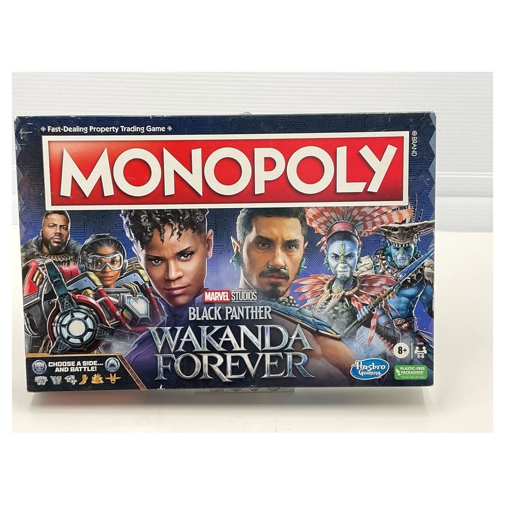 Monopoly Black Panther‎ Wakanda Forever Board Game